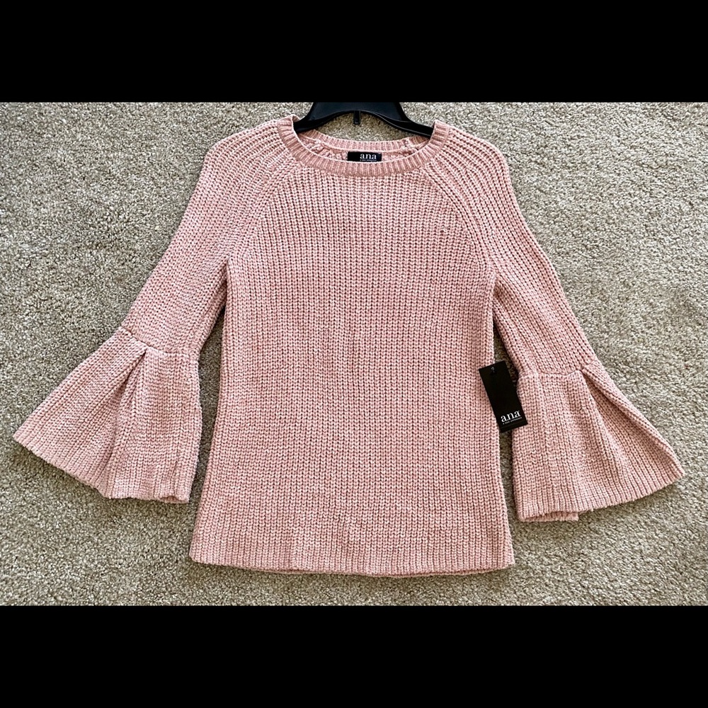 NWT Chenille Bell Sleeves Women’s Sweater - Size Small